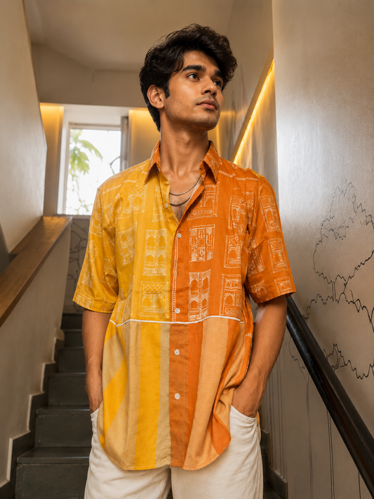 Jharoka printed shirt