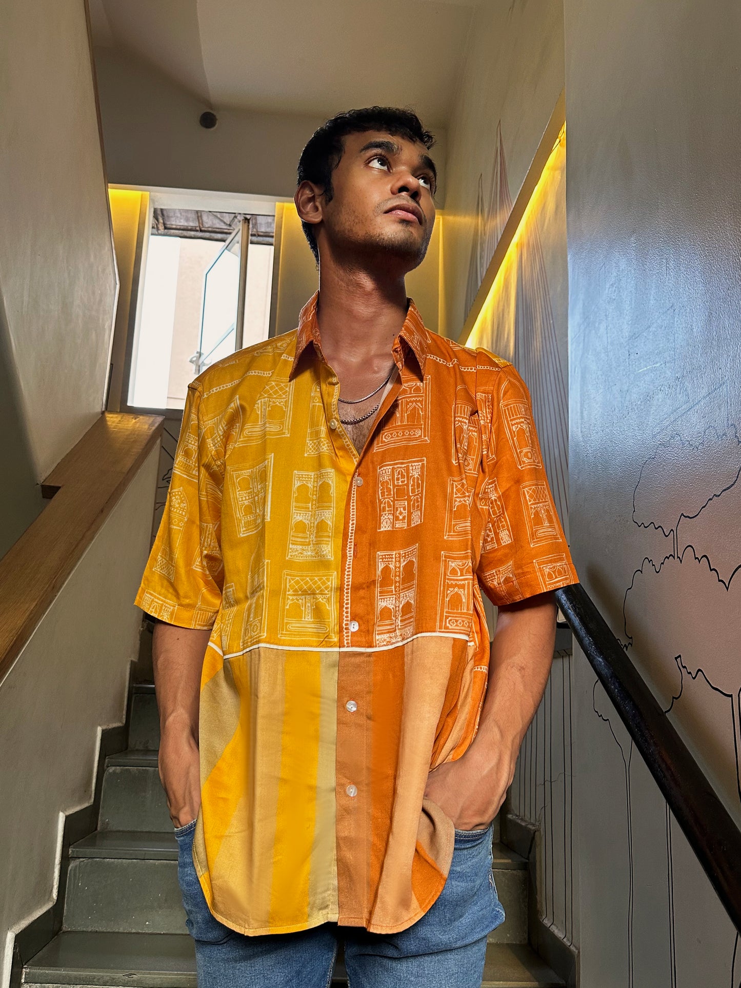 Jharoka printed shirt