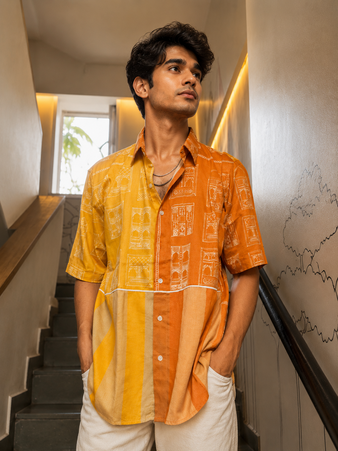 Jharoka printed shirt