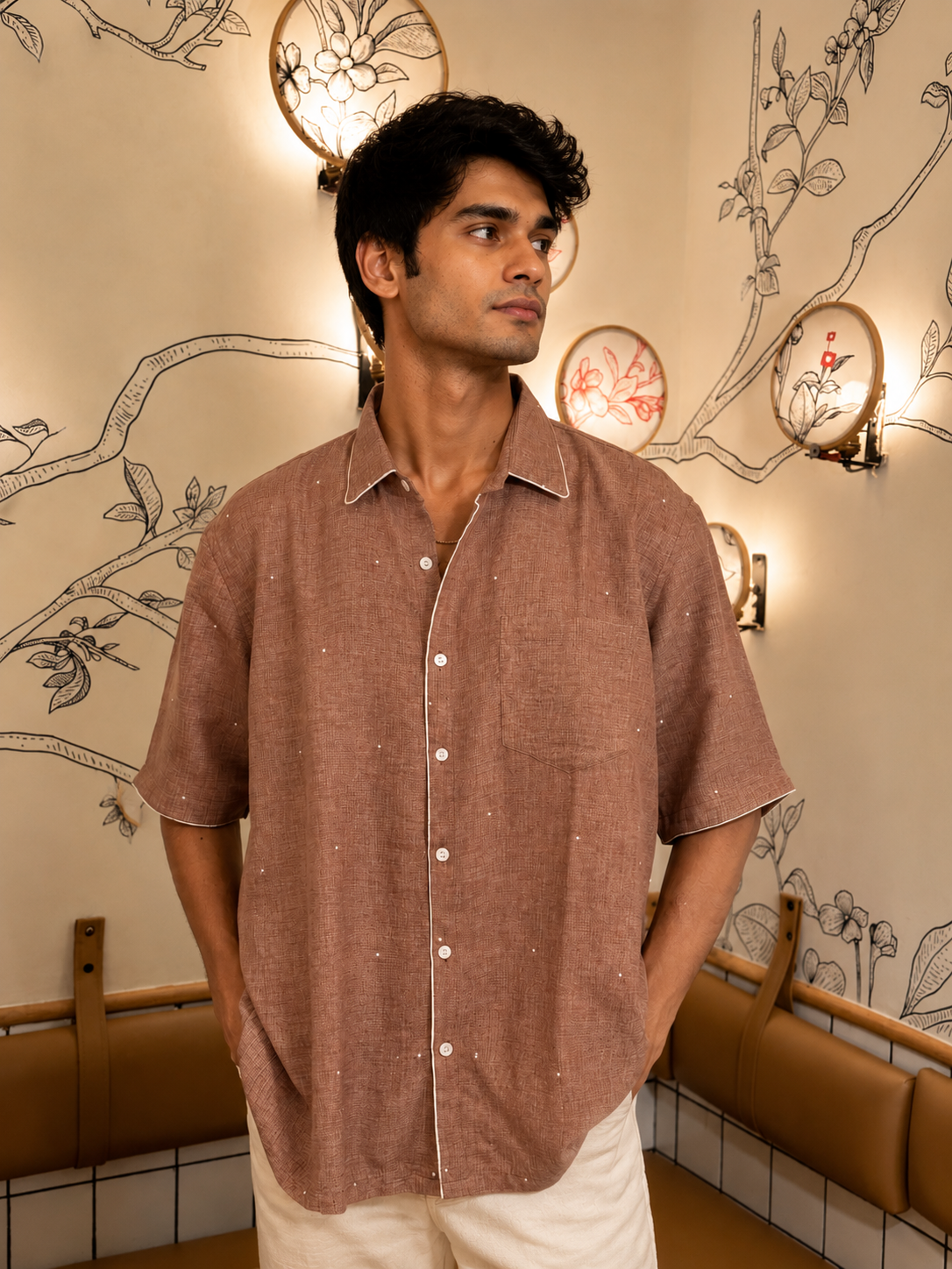 Chalk dot shirt