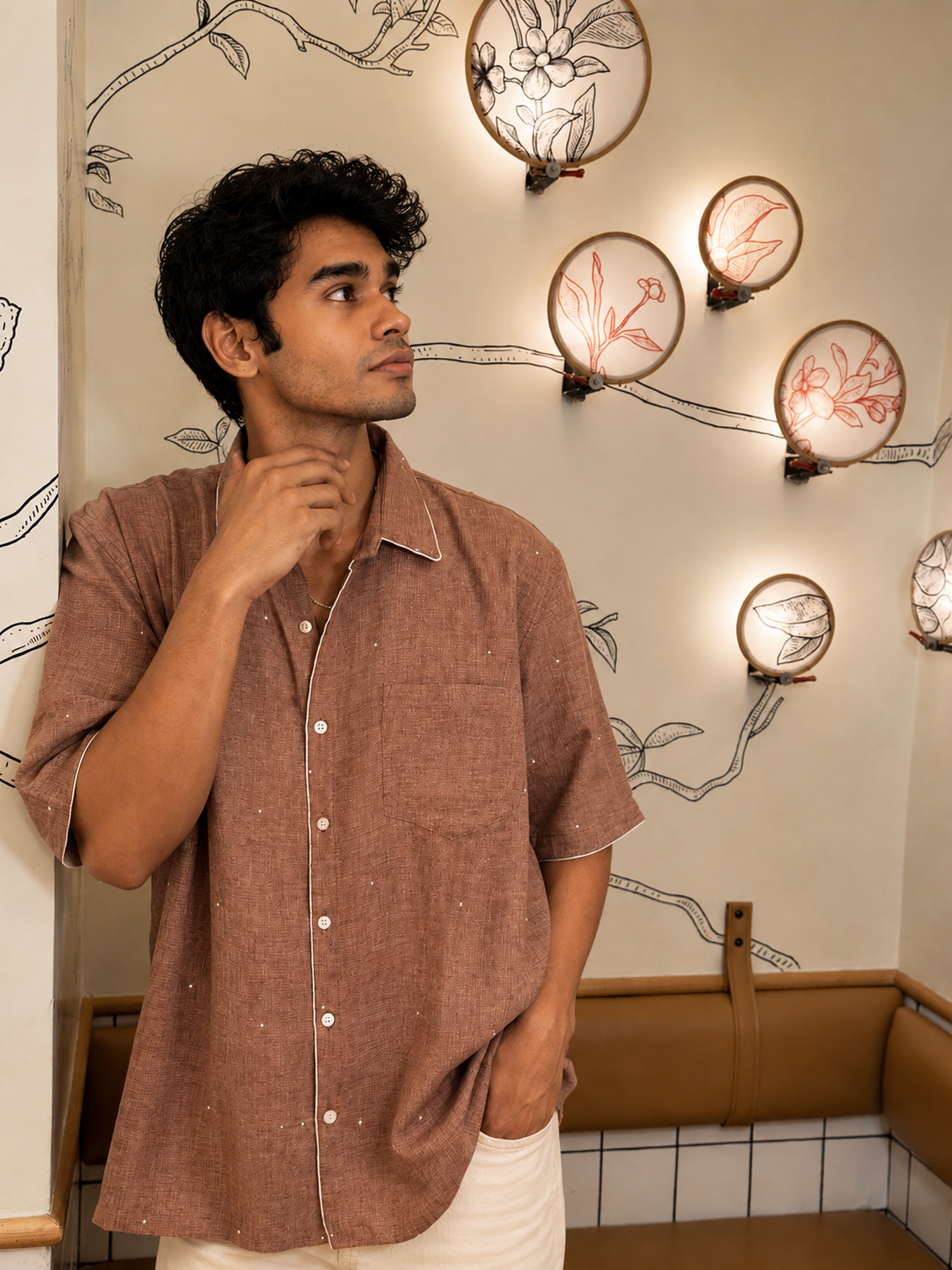 Chalk dot shirt
