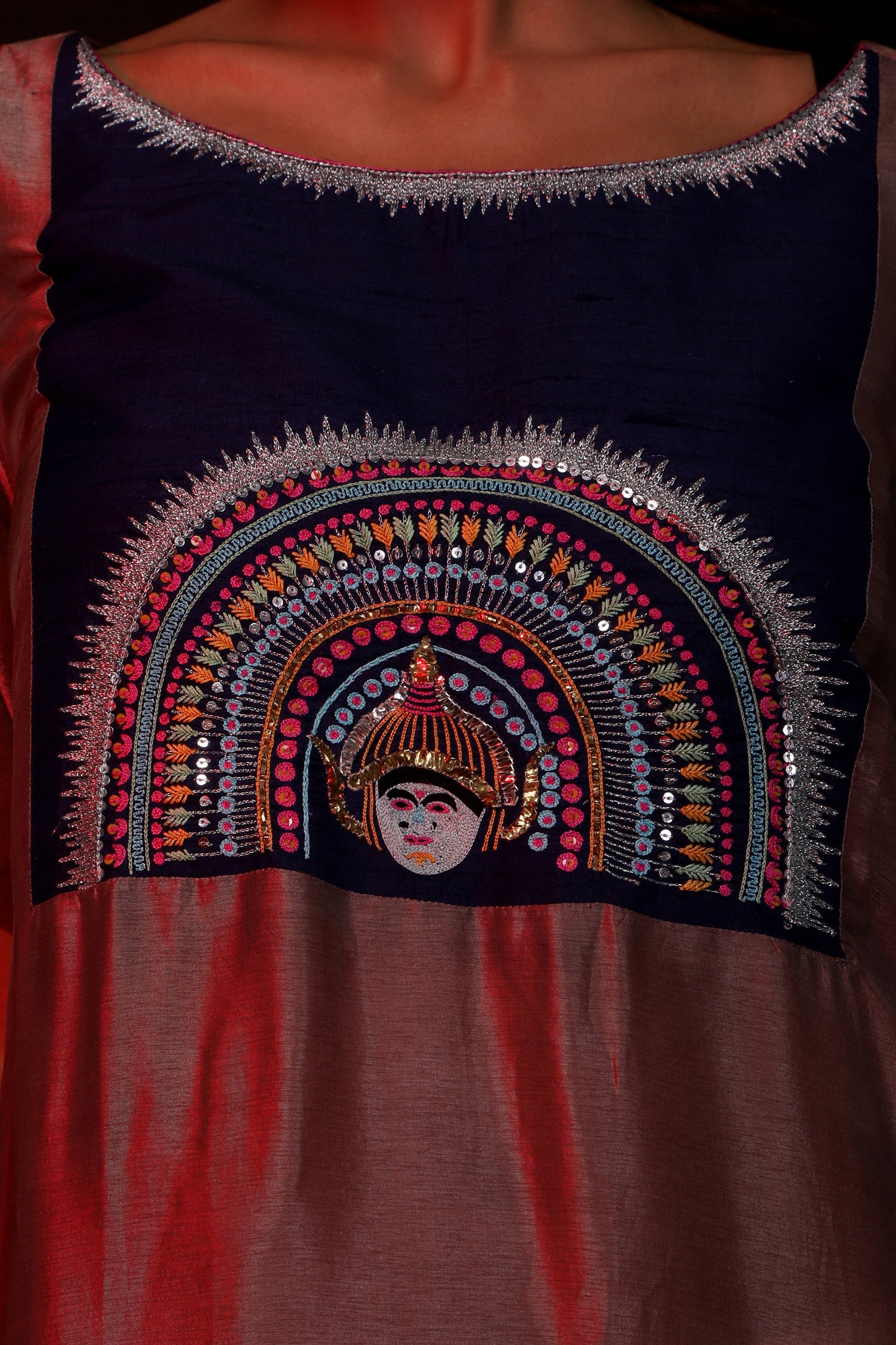 Chhau Mask Kurta