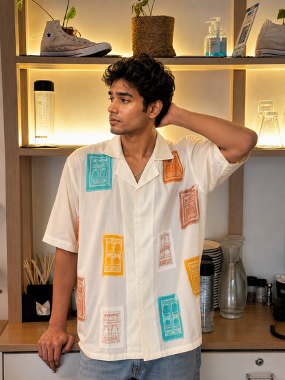 Jharoka patch shirt