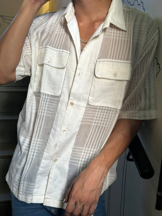 Ecru summer shirt